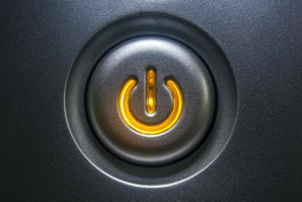 Bouton de veille d'un appareil électrique