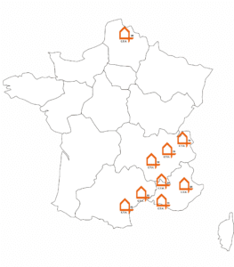Réseau CTH Nos agences CTH