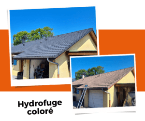 hydrofuge de toiture coloré