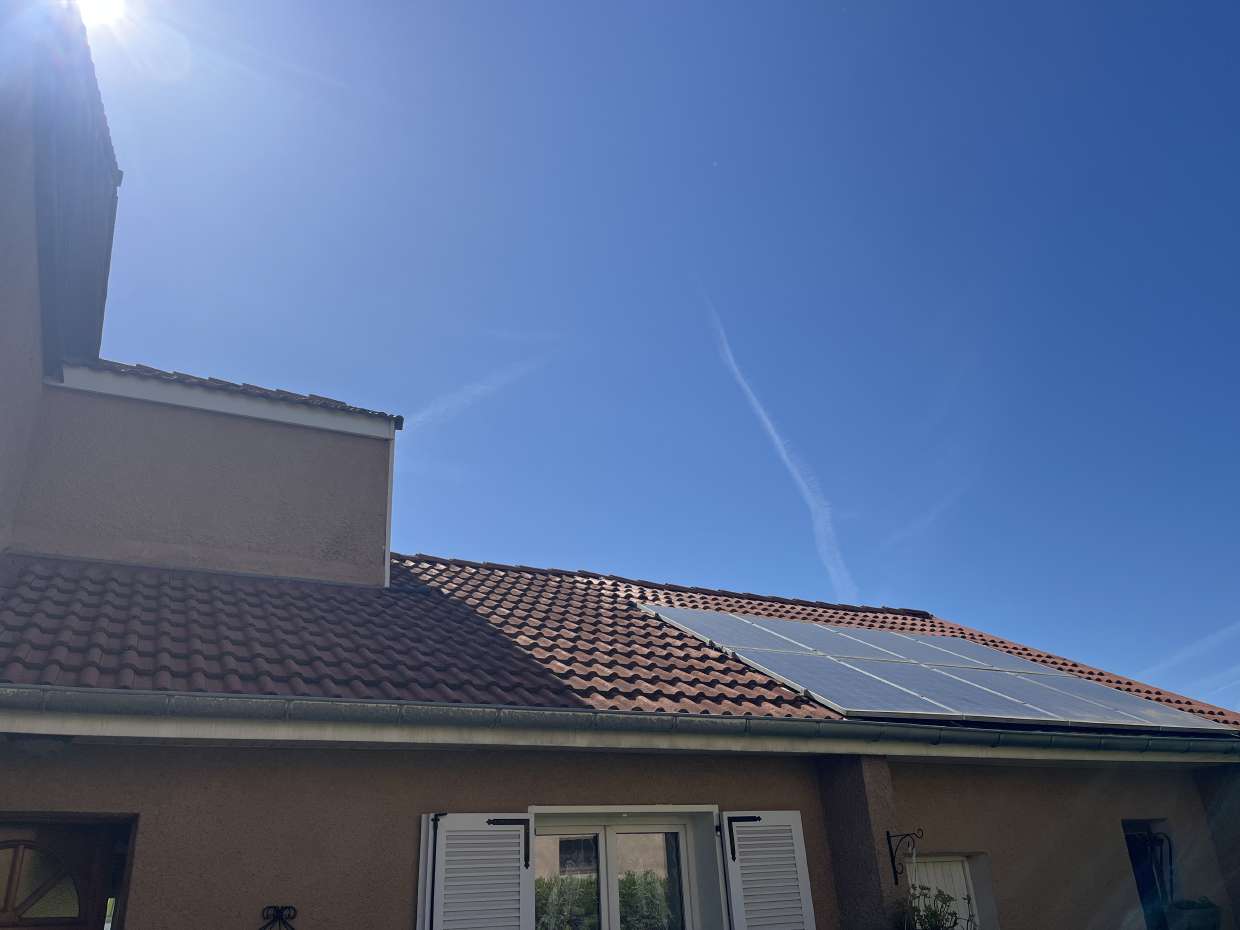 Avant — hydrofuge coloré toiture