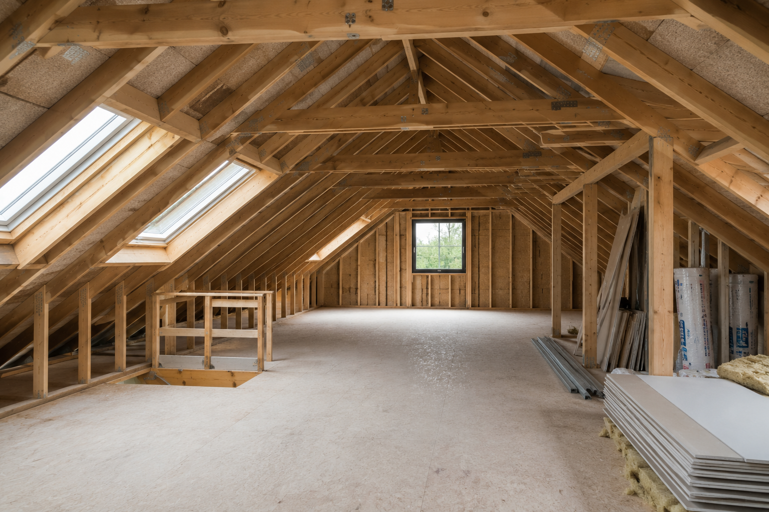 Isolation des combles aménageables