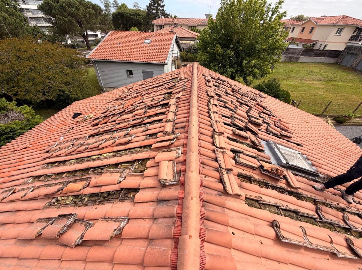 Rénovation toiture — CTH Landes